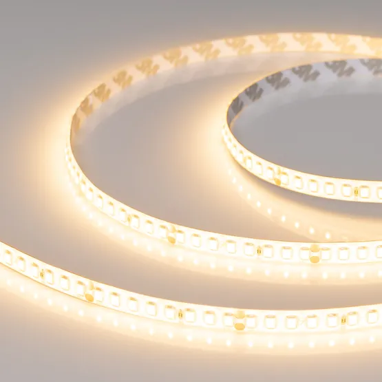 Фото #1 товара Светодиодная лента герметичная RTW-SE-A160-8mm 24V Warm2700 (12 W/m, IP65, 5m) (Arlight, 12 Вт/м, IP65)