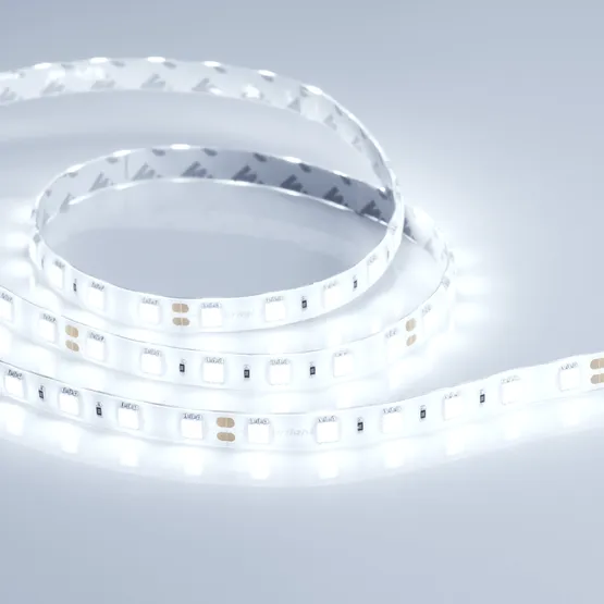 Фото #2 товара Светодиодная лента RTW 2-5000SE 24V Cool 2x (5060, 300 LED, LUX) (Arlight, 14.4 Вт/м, IP65)
