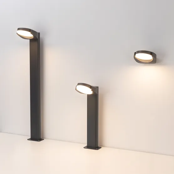 Фото #5 товара Светильник LGD-EYE-BOLL-H900-6W Warm3000 (GR, 117 deg, 230V) (Arlight, IP54 Металл, 3 года)