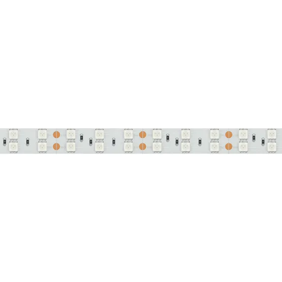 Фото #4 товара Светодиодная лента RT 2-5000 24V Yellow 2x2 (5060, 600 LED, LUX) (Arlight, 28.8 Вт/м, IP20)