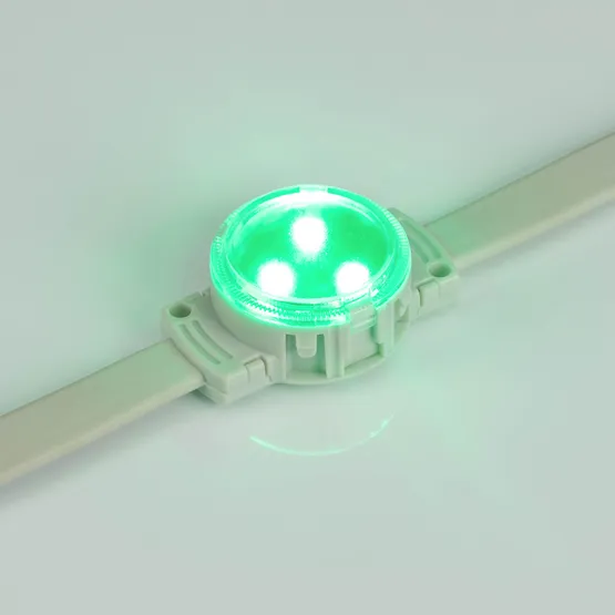 Фото #6 товара Модуль управляемый SPI-F3-D30 12V RGB-RAM-Auto (0.6W, IP68, 120 deg) (Arlight, Пластик, 3 года)