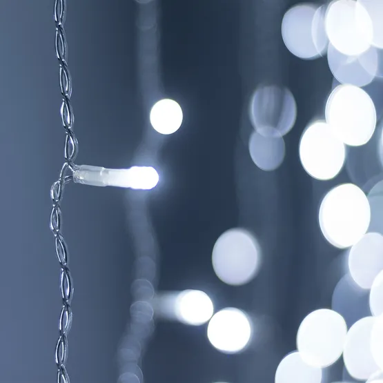 Фото #3 товара Светодиодная гирлянда ARD-CURTAIN-HOME-2000x2500-CLEAR-300LED White (230V, 12W) (Ardecoled, IP20)