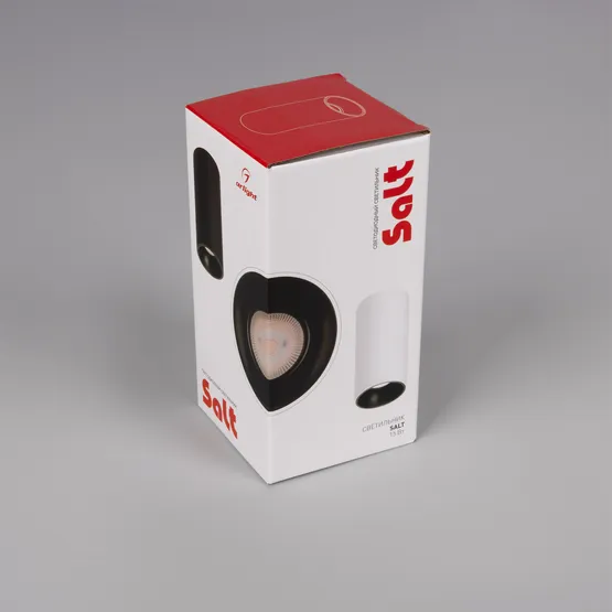 Фото #6 товара Светильник SP-SALT-R75-15W Warm3000 (WH-BK, 40 deg, 230V) (Arlight, IP54 Металл, 5 лет)