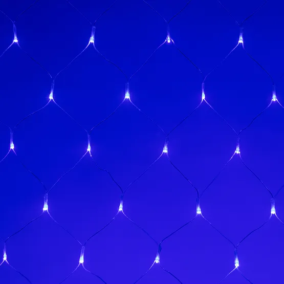 Фото #3 товара Светодиодная гирлянда ARD-NETLIGHT-HOME-1800x1500-CLEAR-180LED Blue (230V, 15W) (Ardecoled, IP20)