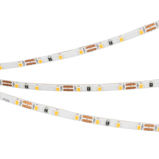 Фото #2 товара Светодиодная лента MICROLED-M120-3.5mm 12V Warm3000 (8.3 W/m, IP20, 2216, 3m) (Arlight, узкая)