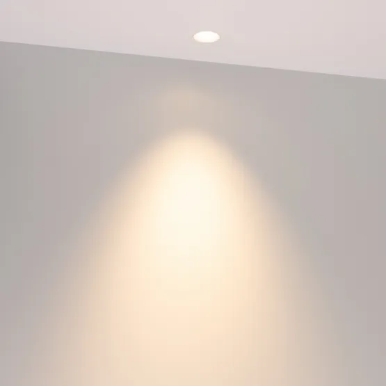Фото #4 товара Светильник MS-ARADO-TRIMLESS-R35-3W Warm3000 (WH-WH, 36 deg, 230V) (Arlight, IP20 Металл, 5 лет)