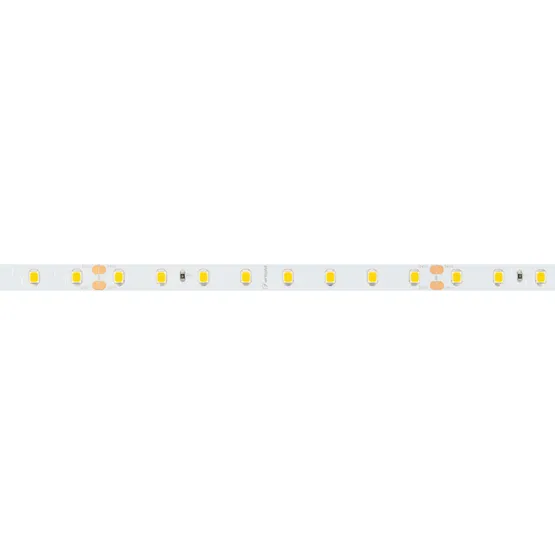 Фото #3 товара Светодиодная лента RT-A80-8mm 24V Warm2400 (6 W/m, IP20, 2835, 5m) (Arlight, высок.эфф.150 лм/Вт)