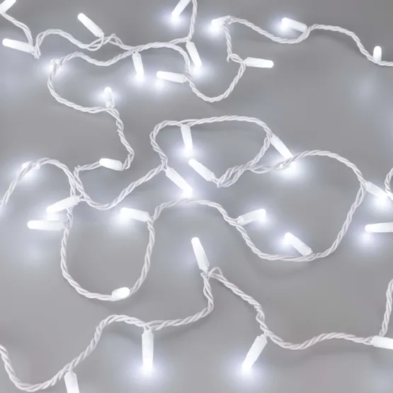 Фото #2 товара Светодиодная гирлянда ARD-STRING-CLASSIC-10000-WHITE-100LED-MILK-STD White (230V, 7W) (Ardecoled, IP65, 1 год)
