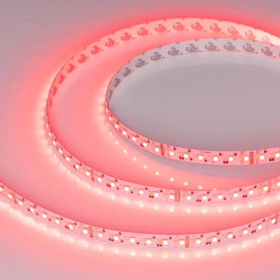 Фото #6 товара Светодиодная лента RT-GM288-12mm 24V RGBW-MIX (19.2 W/m, IP20, 3838/2216, 5m) (Arlight, RGB-CCT, RGB-MIX, RGB-White MIX)