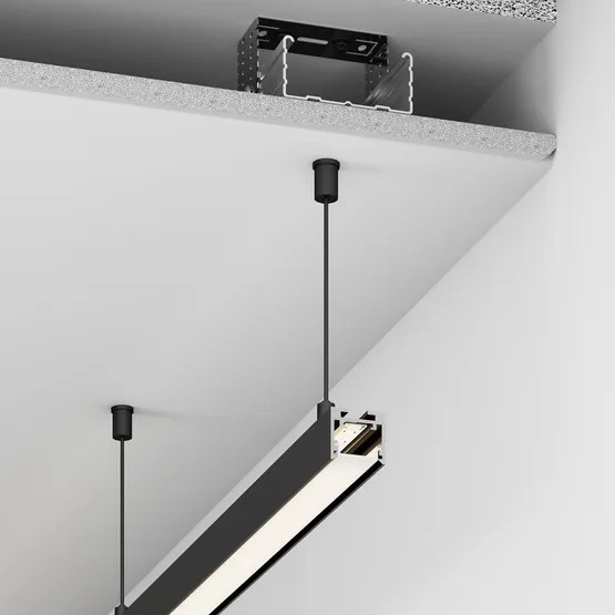 Фото #10 товара Профиль SL-LINE-2522-2500 BLACK (Arlight, Алюминий)