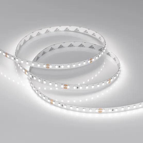 Фото #4 товара Светодиодная лента RT-A128-8mm 24V White6000 (9.6 W/m, IP20, 2835, 5m) (Arlight, высок.эфф.150 лм/Вт)