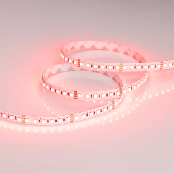 Фото #4 товара Светодиодная лента RT 2-5000 24V RGB 10mm (4040, 120 LED/m, LUX) (Arlight, 13.2 Вт/м, IP20)