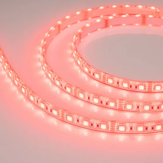 Фото #2 товара Светодиодная лента герметичная RTW-PU-B60-12.5mm 12V RGB (14.4 W/m, IP68, 5060, 5m) (Arlight, -)
