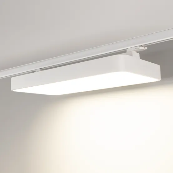 Фото #5 товара Светильник LGD-AFINA-4TR-S600x300-50W Day4000 (WH, 110 deg, 230V) (Arlight, IP20 Металл, 5 лет)