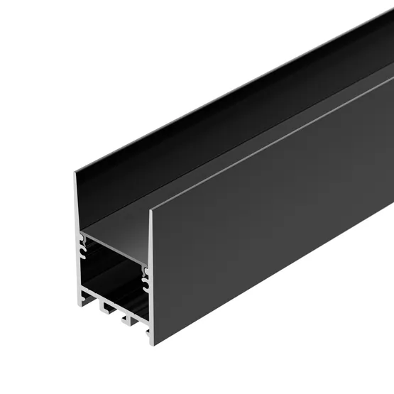Фото #2 товара Профиль SL-COMFORT-3551-2000 ANOD BLACK (Arlight, Алюминий)