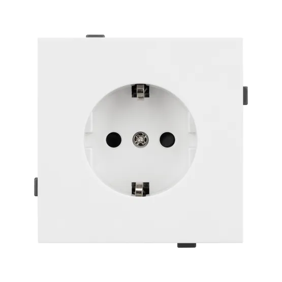 Фото #3 товара Механизм электрической розетки SCT-TENDO-MEU1-PL-WH (230V, 16A) (Arlight, Белый)