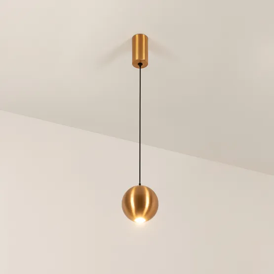 Фото #3 товара Светильник SP-ELEMENTA-ORB-R100-9W Warm3000 (GD, 39 deg, 230V) (Arlight, IP40 Металл, 3 года)
