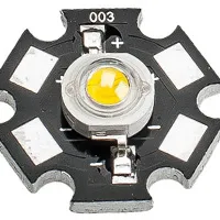 Фото товара Мощный светодиод ES-STAR-1W WarmWhite 100Lm 3500K (ANR, STAR type)