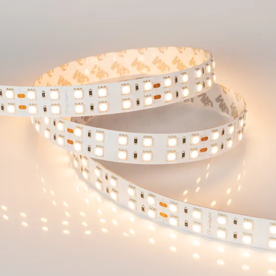 Фото #5 товара Светодиодная лента RT 2-5000 24V Warm2700 2x2 (5060, 720 LED, LUX) (Arlight, 34.4 Вт/м, IP20)