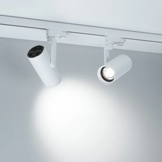 Фото #8 товара Светильник LGD-URANUS-4TR-R75-18W/25W Warm3500-MIX (WH, 20-50 deg, side holder, 230V) (Arlight, IP20 Металл, 5 лет)