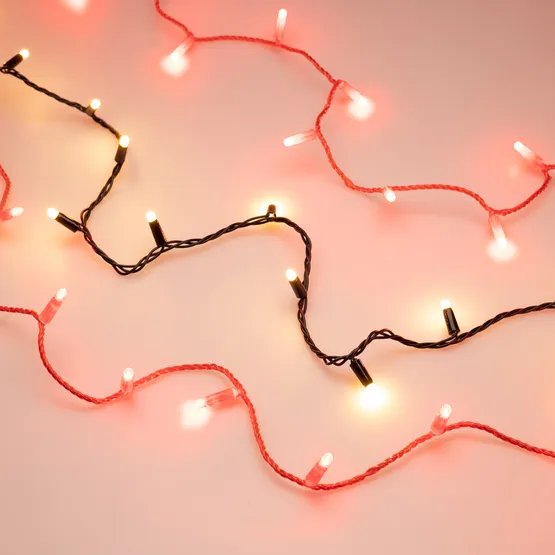 Фото #3 товара Светодиодная гирлянда ARD-STRING-CLASSIC-10000-RED-100LED-MILK-STD Red (230V, 7W) (Ardecoled, IP65, 1 год)