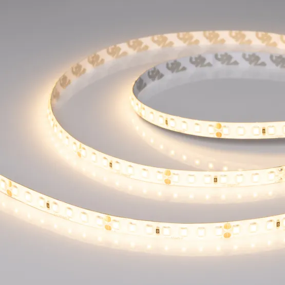 Фото #1 товара Светодиодная лента герметичная RTW-SE-A140-8mm 24V Warm2700 (5 W/m, IP65, 5m) (Arlight, -)