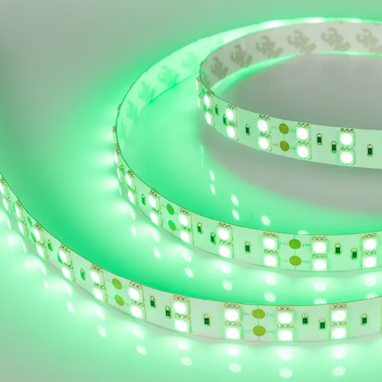 Фото #2 товара Светодиодная лента RT 2-5000 24V Green 2x2 (5060, 600 LED, LUX) (Arlight, 28.8 Вт/м, IP20)