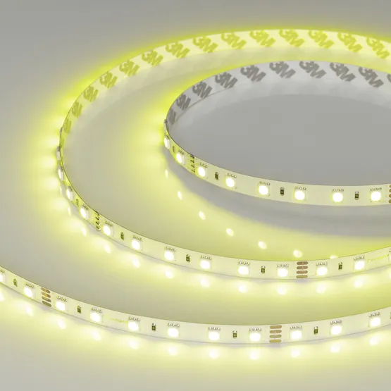 Фото #3 товара Светодиодная лента RT-B60-10mm 24V RGB (14.4 W/m, IP20, 5060, 5m) (Arlight, Открытый)