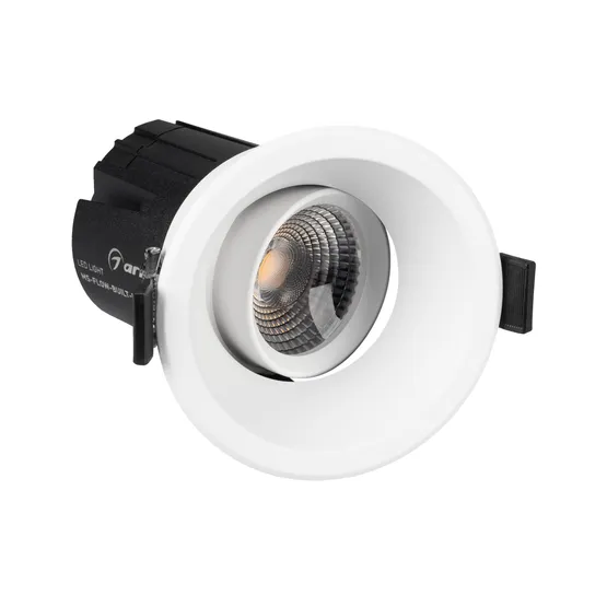 Фото #3 товара Светильник MS-FLOW-BUILT-R85-6W Day4000 (WH, 55 deg, 230V) (Arlight, IP20 Металл, 5 лет)