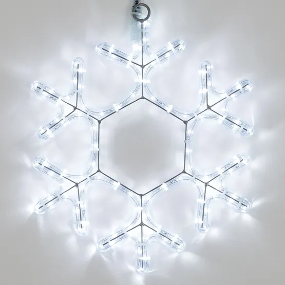 Фото #4 товара Фигура светодиодная ARD-SNOWFLAKE-M7-450x375-108LED White (230V, 6.5W) (Ardecoled, IP65, 1 год)