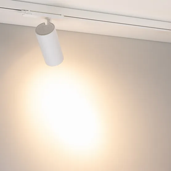 Фото #2 товара Светильник LGD-GERA-4TR-R74-20W Warm3000 (WH, 15 deg, 230V) (Arlight, IP20 Металл, 5 лет)