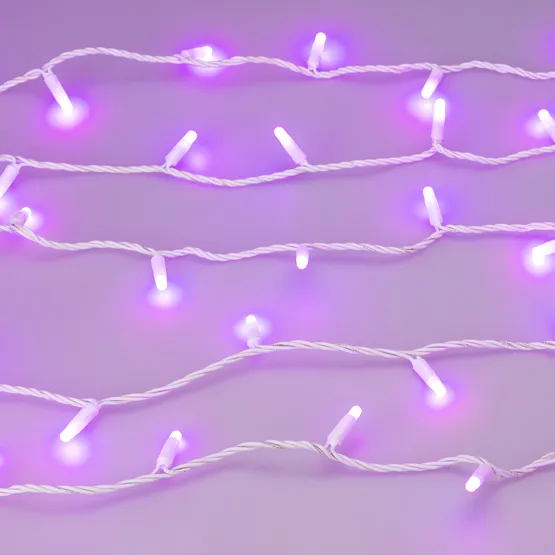 Фото #2 товара Светодиодная гирлянда ARD-STRING-CLASSIC-10000-WHITE-95LED-MILK-LIVE RGBW-DMX (24V, 10W) (Ardecoled, IP65, 1 год)