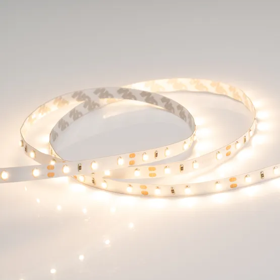 Фото #4 товара Светодиодная лента RT 2-5000 12V Warm2700 (3528, 300 LED, LUX) (Arlight, 4.8 Вт/м, IP20)
