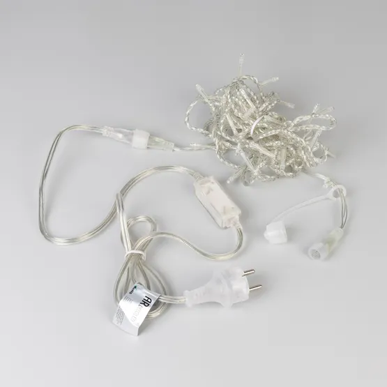 Фото #4 товара Светодиодная гирлянда ARD-STRING-HOME-5000-CLEAR-50LED-FLASH WHITE (230V, 3.5W) (Ardecoled, IP65, 1 год)