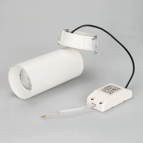 Фото #4 товара Светильник SP-POLO-BUILT-R65-8W Warm3000 (WH-WH, 40 deg) (Arlight, IP20 Металл, 5 лет)