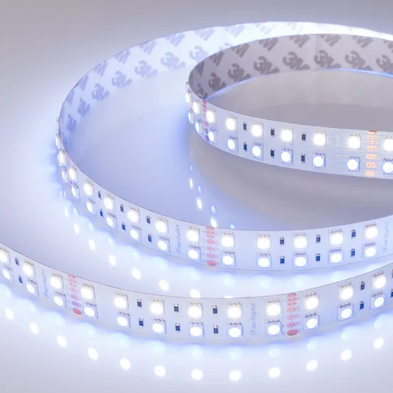 Фото #3 товара Светодиодная лента RT 2-5000 24V RGB-White 2x2 (5060, 720 LED, LUX) (Arlight, 32 Вт/м, IP20)