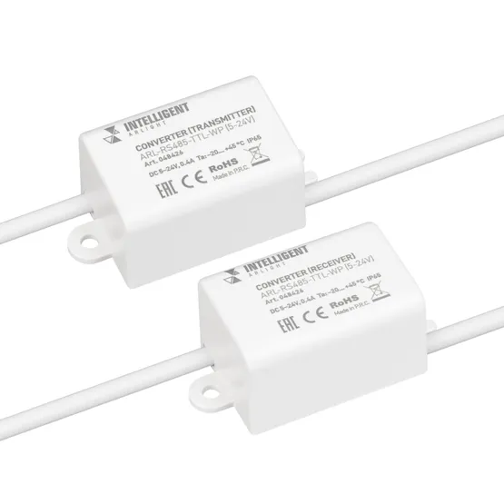 Фото #1 товара INTELLIGENT ARLIGHT Конвертер ARL-RS485-TTL-WP (5-24V) (IARL, IP65 Пластик, 3 года)