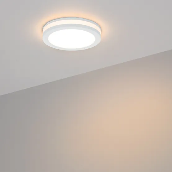 Фото #2 товара Светодиодная панель LTD-115SOL-15W Day White (Arlight, IP44 Пластик, 3 года)