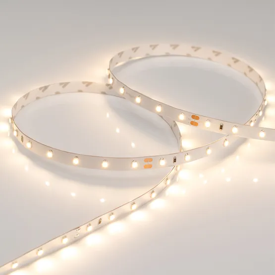 Фото #4 товара Светодиодная лента RT 2-5000 24V Warm2700 (3528, 300 LED, LUX) (Arlight, 4.8 Вт/м, IP20)
