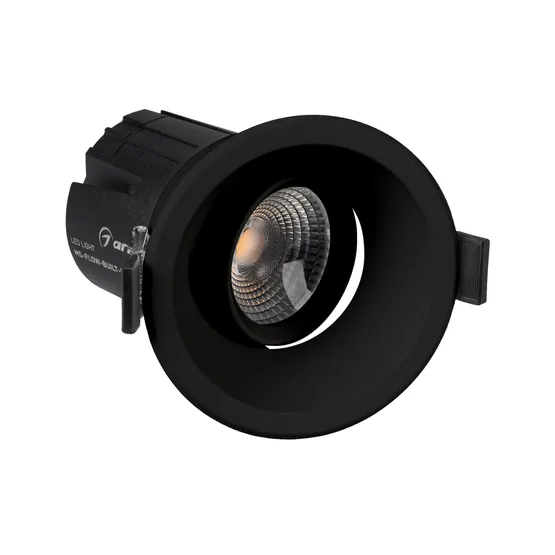 Фото #6 товара Светильник MS-FLOW-BUILT-R85-12W Day4000 (BK, 38 deg, 230V) (Arlight, IP20 Металл, 5 лет)