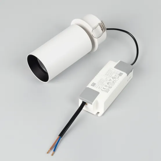 Фото #2 товара Светильник SP-GABI-BUILT-FLAP-R50-9W Warm3000 (WH, 36 deg, 230V) (Arlight, IP40 Металл, 5 лет)