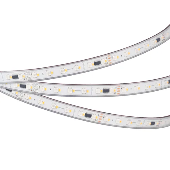 Фото #3 товара Светодиодная лента герметичная SPI-P-BA120-14mm 24V RGBW-White-PX6-BPT (16 W/m, IP66, 5060/2835, 5m) (Arlight, бегущий огонь)