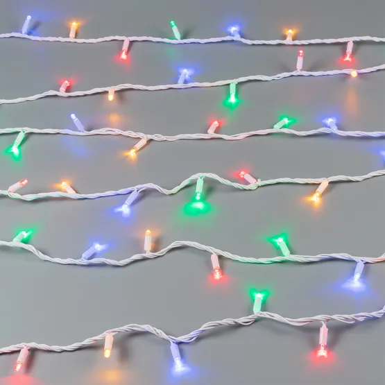 Фото #3 товара Светодиодная гирлянда ARD-STRING-CLASSIC-10000-WHITE-100LED-LIVE RGB (230V, 7W) (Ardecoled, IP65, 1 год)
