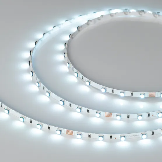 Фото #2 товара Светодиодная лента MINI-60-24V RGB 5mm (3535, 5m, LUX) (Arlight, 6 Вт/м, IP20)