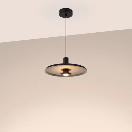 Фото #5 товара Светильник SP-KOTARO-R350-12W Warm2700 (BK-GR, 36 deg, 230V, TRIAC) (Arlight, IP20 Фетр, 3 года)