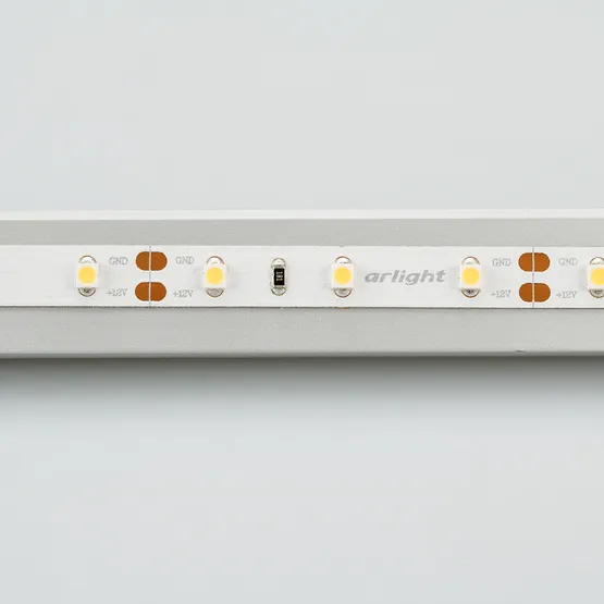 Фото #3 товара Светодиодная лента RT 2-5000 12V Warm2700 (3528, 300 LED, CRI98) (Arlight, 4.8 Вт/м, IP20)