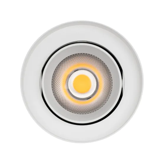 Фото #4 товара Светильник SP-FOCUS-R110-18W Warm3000 (WH, 50 deg, 230V) (Arlight, IP54 Металл, 5 лет)