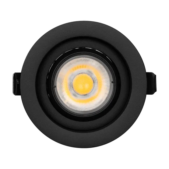 Фото #3 товара Светильник MS-VORTEX-BUILT-R90-12W Warm3000 (BK-BK, 40 deg, 230V) (Arlight, IP20 Металл, 5 лет)