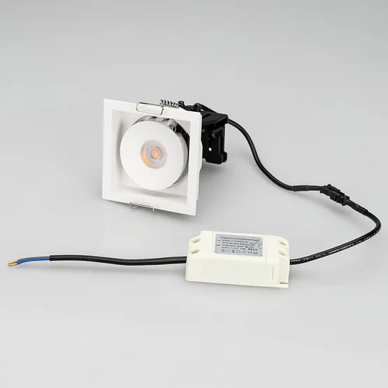 Фото #2 товара Светильник CL-SIMPLE-S80x80-9W Warm3000 (WH, 45 deg) (Arlight, IP20 Металл, 3 года)