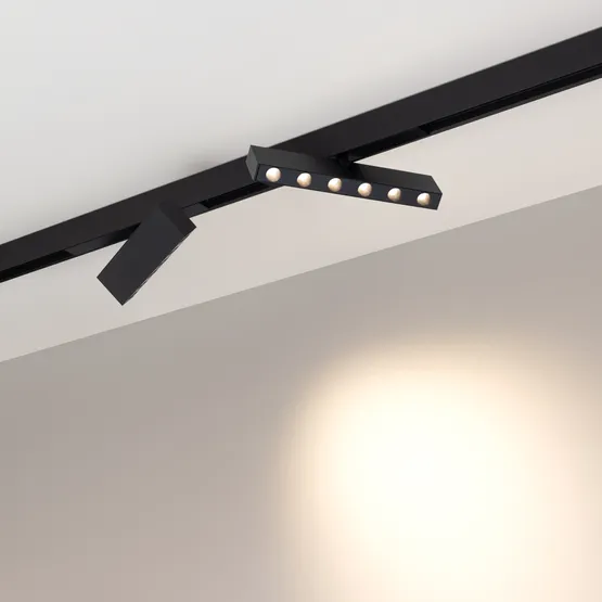 Фото #5 товара Светильник MAG-DOTS-FOLD-25-S200-6W Warm3000 (BK, 30 deg, 24V) (Arlight, IP20 Металл, 5 лет)